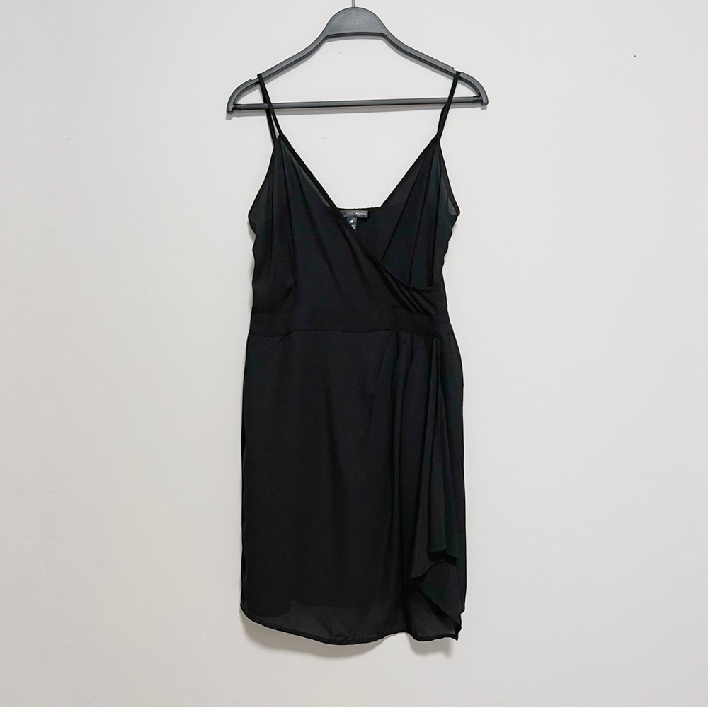 Aqua Black Dress